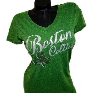 Boston Celtics Green V-Neck.